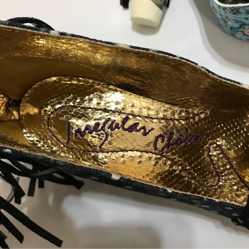IRREGULAR CHOICE Women's Milkshake Mush Heels Pumps Size US 6.5 / EU 37 - Picture 7 of 14